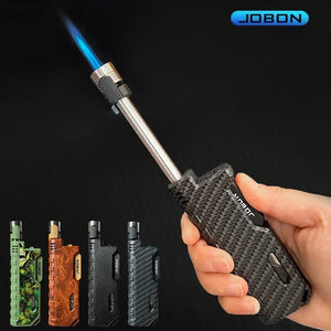 NEW Creative Telescopic Pole Ignition Blue Flame Windproof Lighter