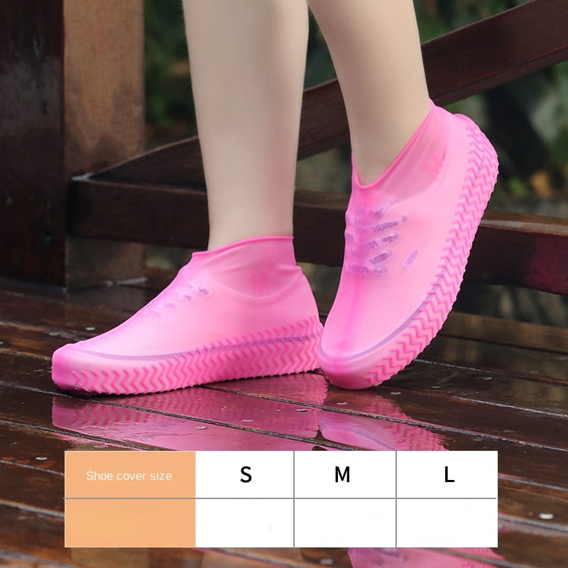 1 Pair Silicone WaterProof Shoe Covers