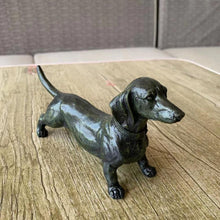 Load image into Gallery viewer, Resin Dachshund Sculpture Garden Yard Lawn Decor Figurines
