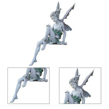 Load image into Gallery viewer, Flower Fairy Statue Ornament Figurines With Wings Outdoor Garden
