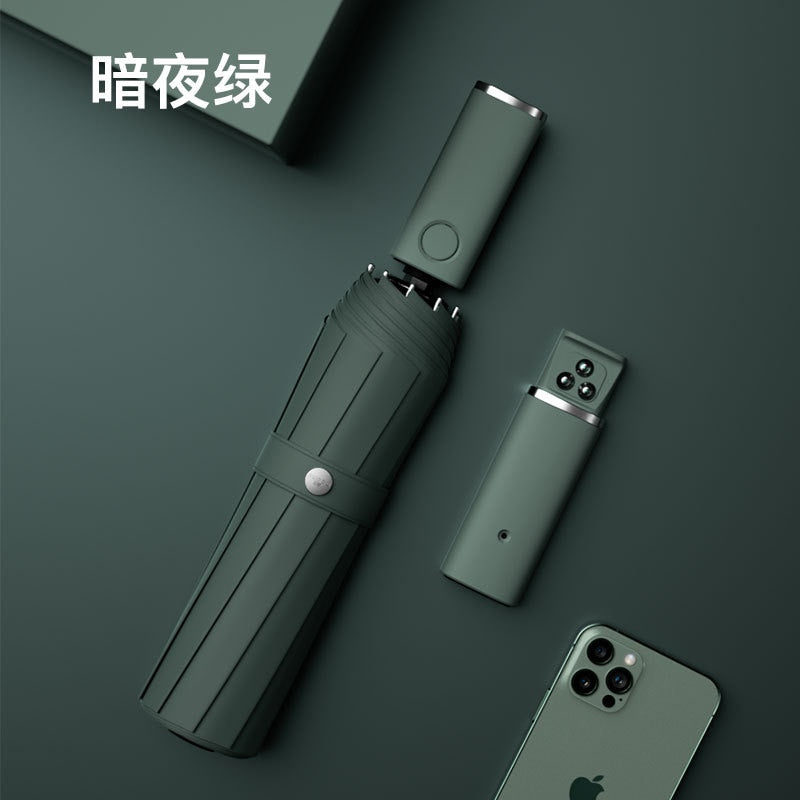 Xiaomi Umbrella Light Automatic Shrinkable Black Folding Umbrella