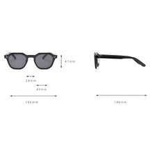 Load image into Gallery viewer, Peekaboo korean style retro sun glasses for women

