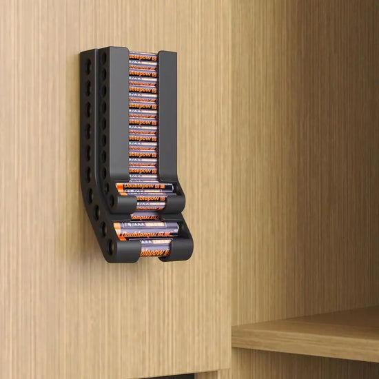 Battery Storage Organizer Wall  Holder Battery Dispenser