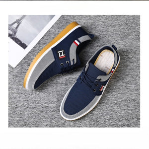 New Men's Canvas Shoes Lightweight Sports Shoes Casual Mesh  Breathable