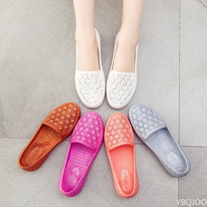 Flats Shoes Women Hollow Out Slip on Casual Summer Loafers