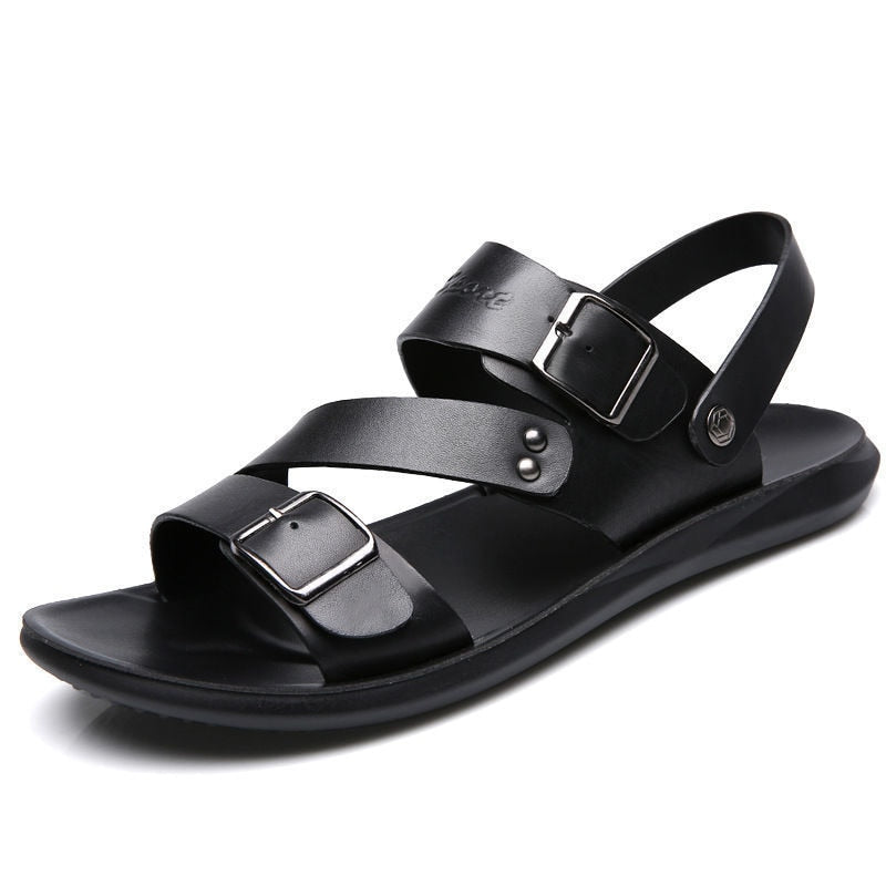 Fashion Comfortable Men's Leather Sandals