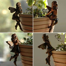Load image into Gallery viewer, Mini Girl Hanging Cup Resin Decoration Fairy
