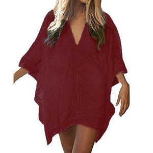 Summer Knitted Beach Cover Up