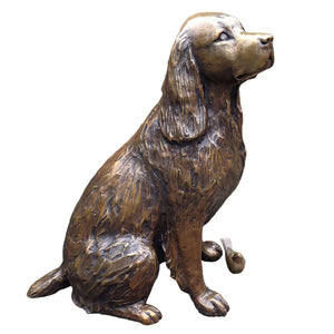 Garden Decoration Dog Resin Springer Spaniel