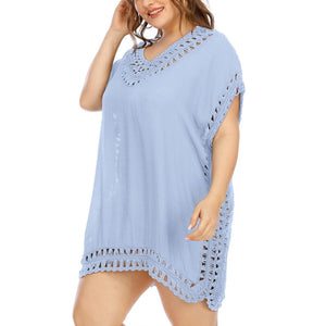 Summer Knitted Beach Cover Up