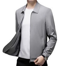 Load image into Gallery viewer, Summer Men&#39;s Light Gray Executive Jacket
