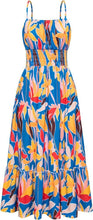 Load image into Gallery viewer, Pleated Ruffles Dress Women&#39;s Sleeveless
