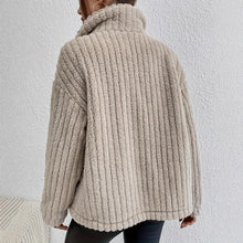 Load image into Gallery viewer, New Double-sided Velvet Button Cardigan Casual Coat
