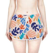 Load image into Gallery viewer, Women&#39;s Athletic Shorts - Botanical
