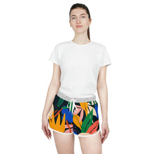 Load image into Gallery viewer, Women&#39;s Athletic Shorts - Botanical
