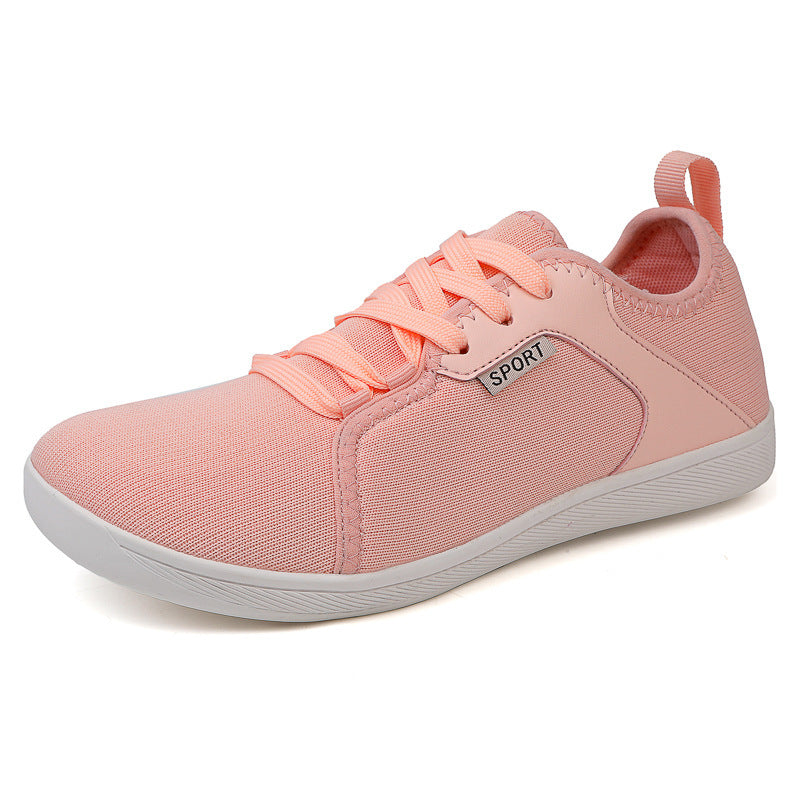 Men's Breathable Soft Sole Fly Woven Sports Shoes For Brisk Walking