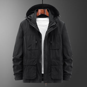 Men's Fashion Casual Loose Outdoor Shell Jacket