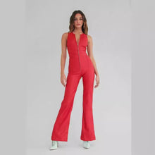 Load image into Gallery viewer, Spring Slim Fit Slimming Fashion Street Retro Style High Waist Denim Jumpsuit
