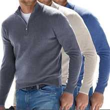 Load image into Gallery viewer, Men&#39;s Coat Sweater Thickened Pullover Half Turtleneck
