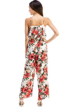 Load image into Gallery viewer, Floral Halter Neck Jumpsuit
