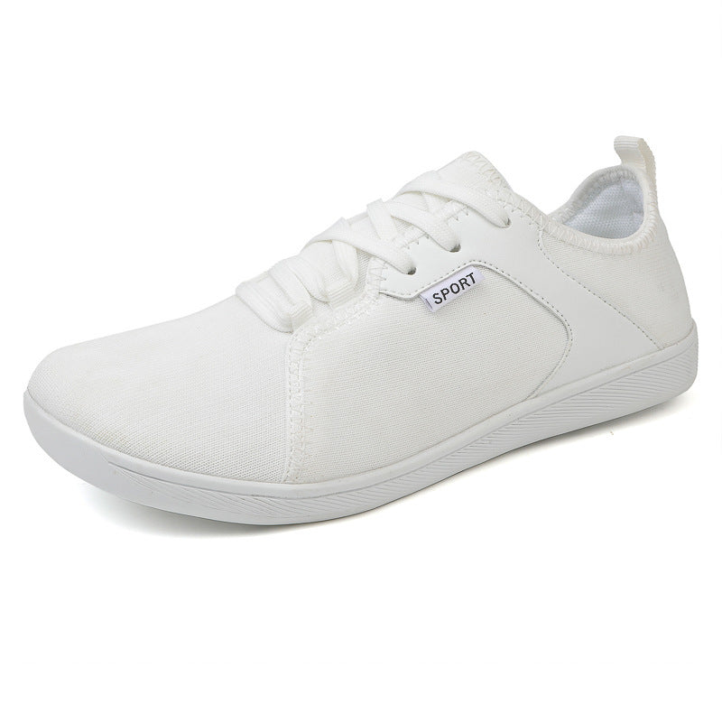 Men's Breathable Soft Sole Fly Woven Sports Shoes For Brisk Walking