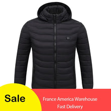 Load image into Gallery viewer, Men&#39;s Fleece Waterproof Winter Heated Jackets
