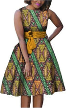 Load image into Gallery viewer, Batik Printed Cotton Dress and Skirt Combo
