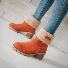 Load image into Gallery viewer, New Women Boots Winter Outdoor Keep Warm Fur Boots - foxberryparkproducts
