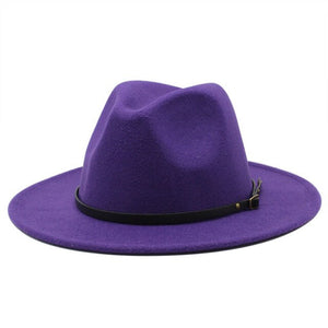 Multicolor Wool Jazz Fedora Hats
