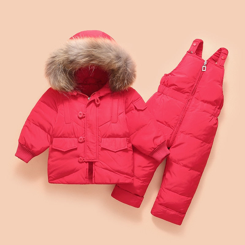 Winter Baby Boys Snowsuits 2020 Children's Down Jacket - foxberryparkproducts