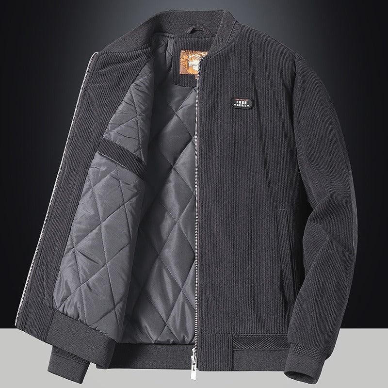Autumn And Winter New Corduroy Coat