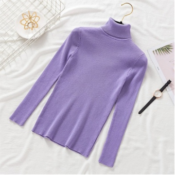 Pullover Women Knitted Turtleneck Sweater - foxberryparkproducts