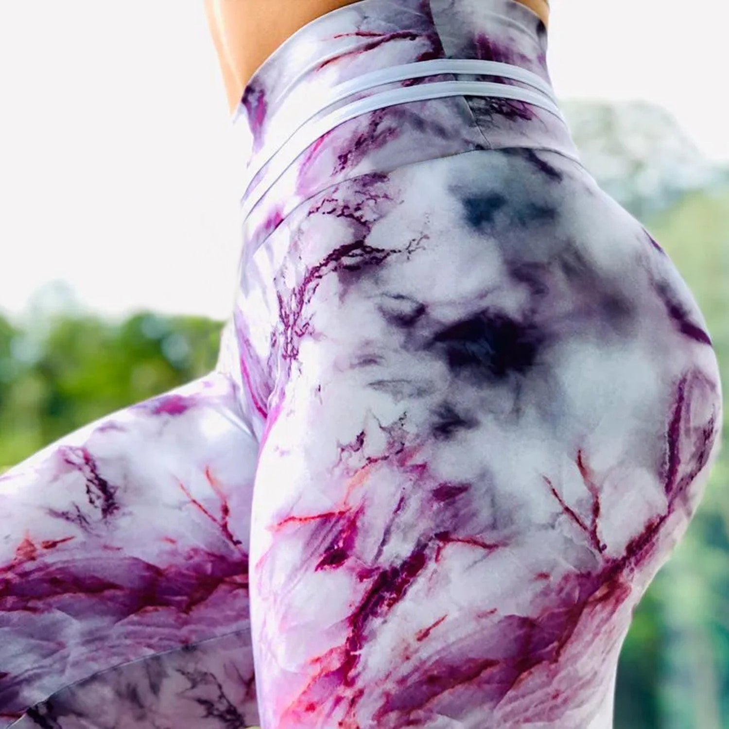S-3XL New arrival Women Leggings Workout Sport Legging Digital Print Stretch Fitness Running Pants High Waist Push Up Leggins - foxberryparkproducts