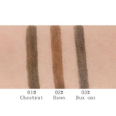 Music Flower Brand Makeup 3 Colors Fine Sketch Liquid Eyebrow Pen - foxberryparkproducts