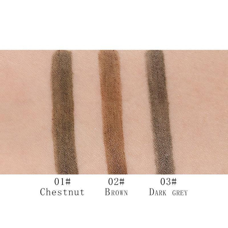 Music Flower Brand Makeup 3 Colors Fine Sketch Liquid Eyebrow Pen - foxberryparkproducts