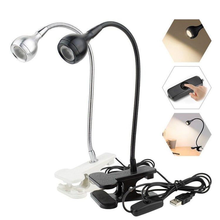 Eyes Protection LED Desk Light Clamp Lamp - foxberryparkproducts