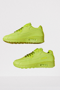 Neon Lime Green Sneakers - foxberryparkproducts