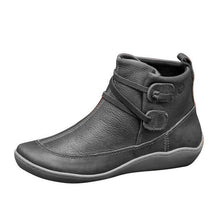 Load image into Gallery viewer, Women&#39;s PU Leather Ankle Boots - foxberryparkproducts
