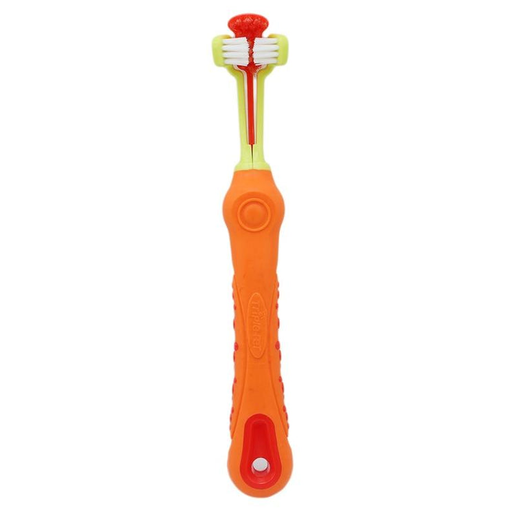 Three Sided Pet Toothbrush - foxberryparkproducts