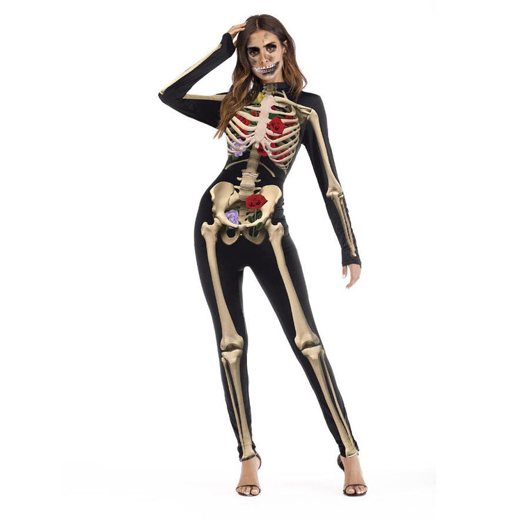 Halloween costume festival event party costume long sleeve jumpsuit - foxberryparkproducts