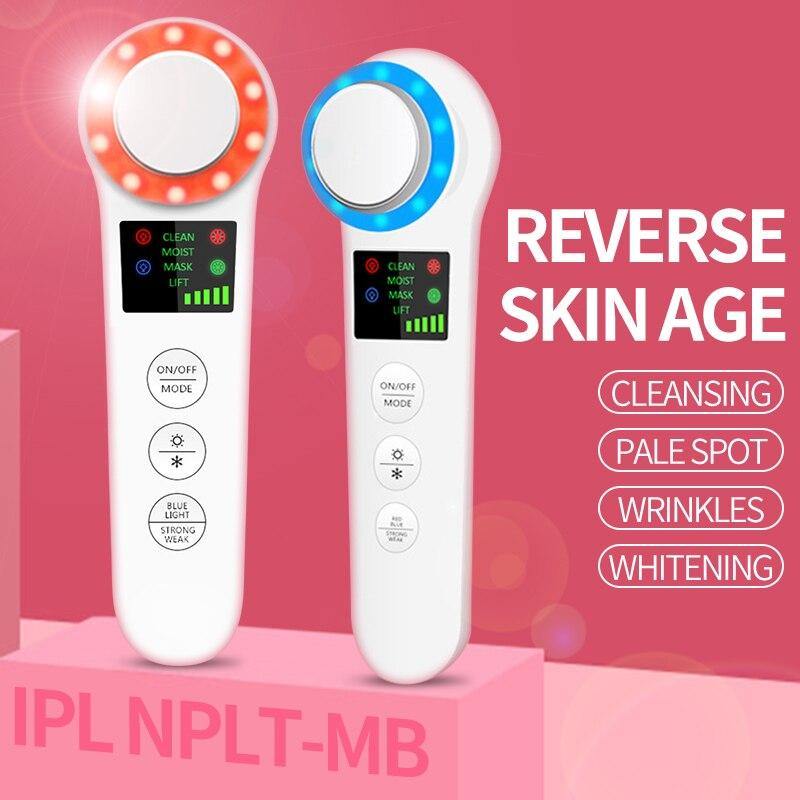 Professional Facial Lifting Vibration Massager Ion Beauty Instrument - foxberryparkproducts