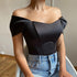 Elegant Satin Top - foxberryparkproducts