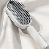 Self Cleaning Hair Brush For Women - foxberryparkproducts