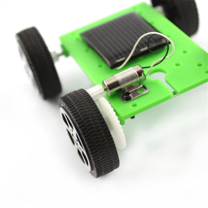 1 Set Mini Solar Powered Toy Diy Car Kit Children - foxberryparkproducts