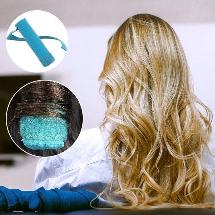 8pcs Hair Rollers Sleep Styler Kit Long Cotton Curlers - foxberryparkproducts