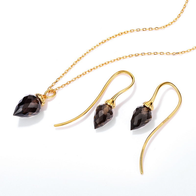 Light luxury tea crystal pendant - foxberryparkproducts