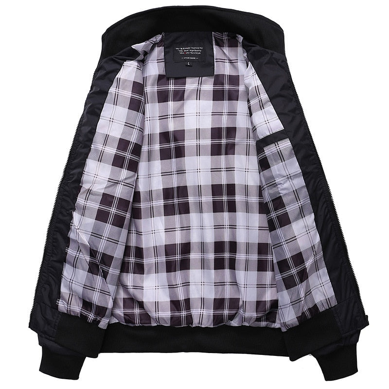 Mens Jackets Spring Autumn Casual Coats - foxberryparkproducts