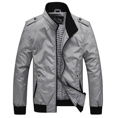 Mens Jackets Spring Autumn Casual Coats - foxberryparkproducts