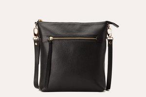 Pebble Leather Crossbody Bag - foxberryparkproducts