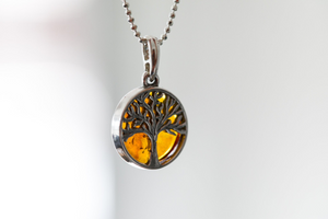 Large Gold Plated Tree of Life Pendant - foxberryparkproducts